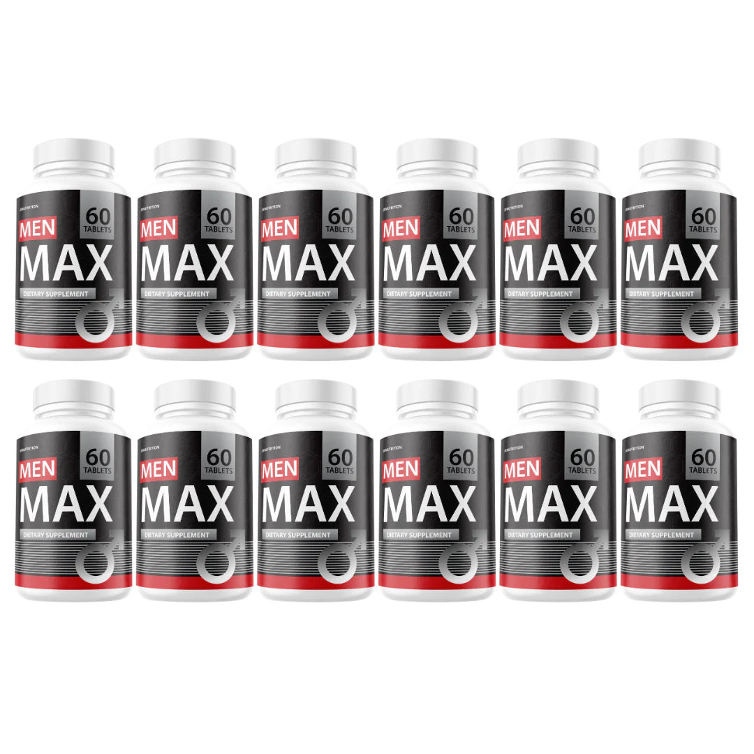 Men Max Enhancement Pills Performance & Drive 12 Bottles Z203717