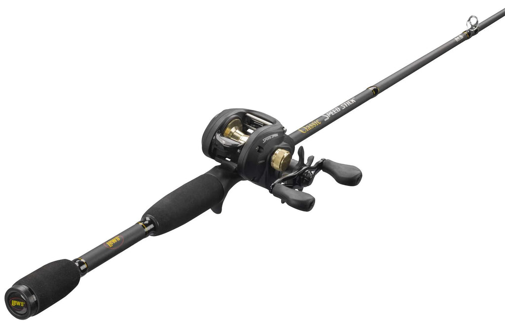 Black Baitcast Reel and Fishing Rod Combo G489476