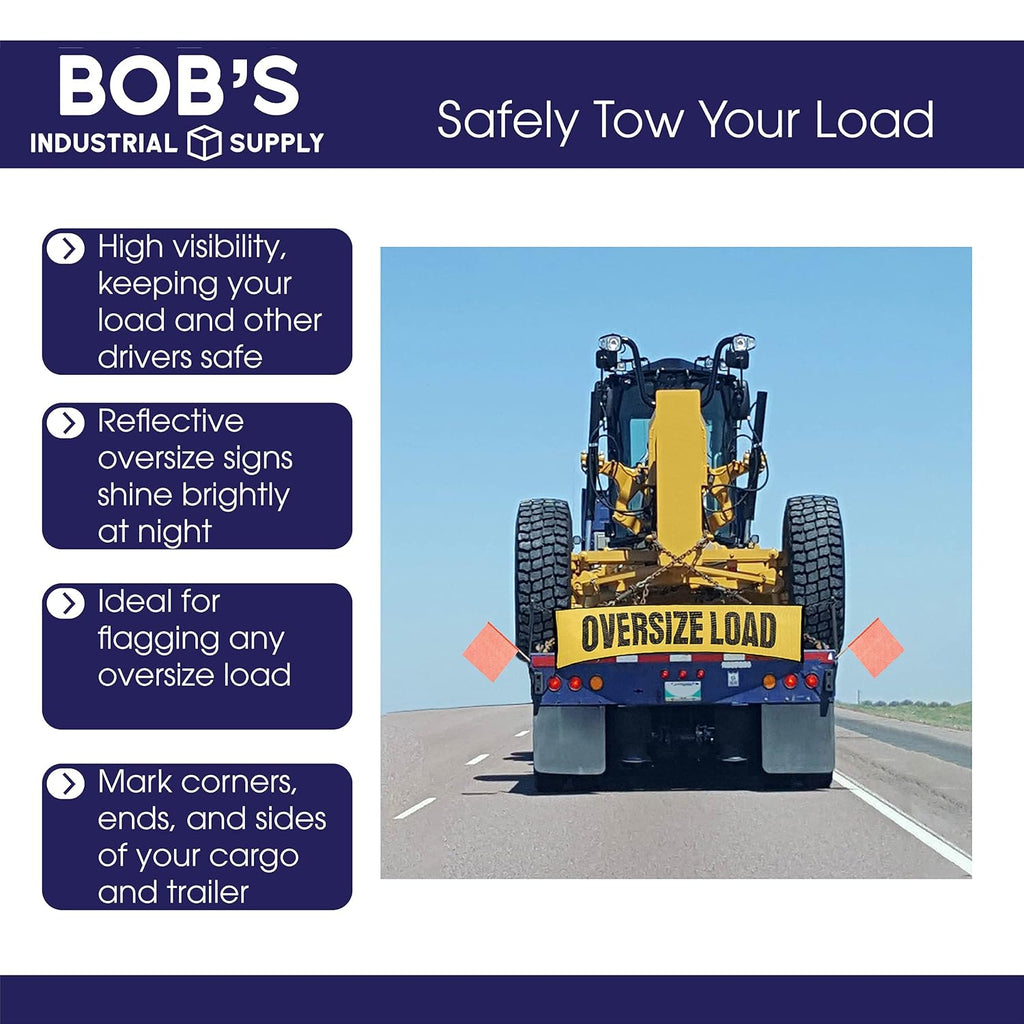 Oversized Trailer Safety Flags 14pc Kit Y932