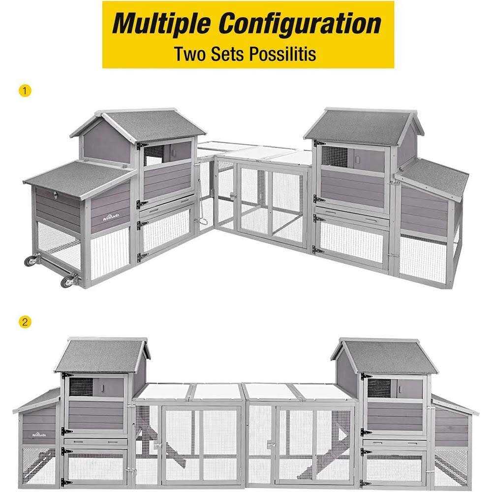 Chicken Tractor Chicken House for 2-4 Hens A306