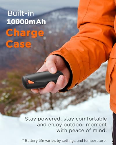 Rechargeable Hand Warmers with Charge Case, 2 Packs 14,000mAh Y195