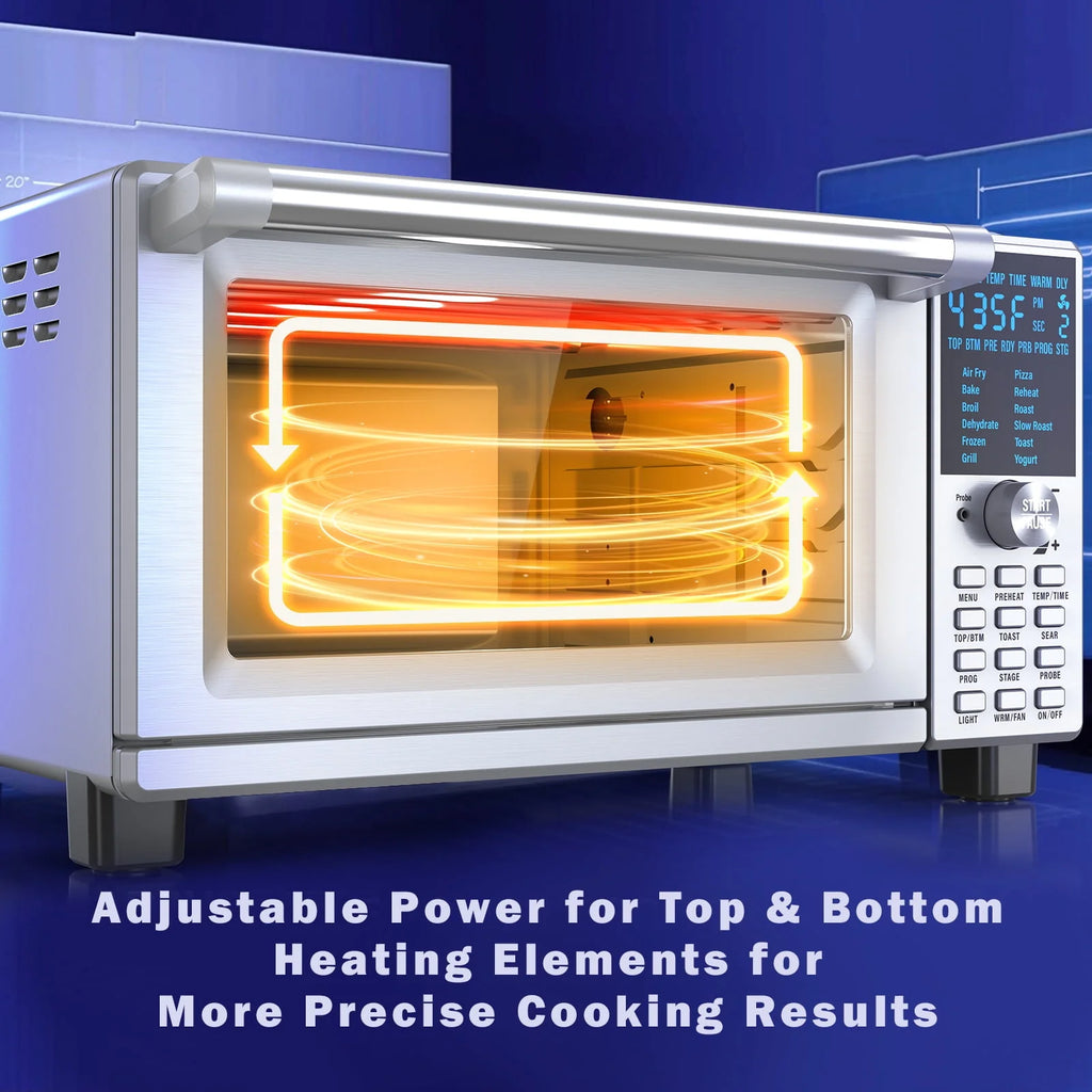 30-Qt 12-in-1 Air Fryer Toaster Oven B667520