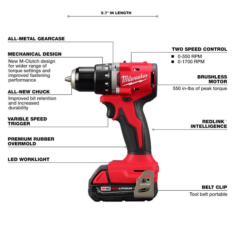18V Lithium-Ion Brushless Cordless 4-Tool Combo Kit A28521