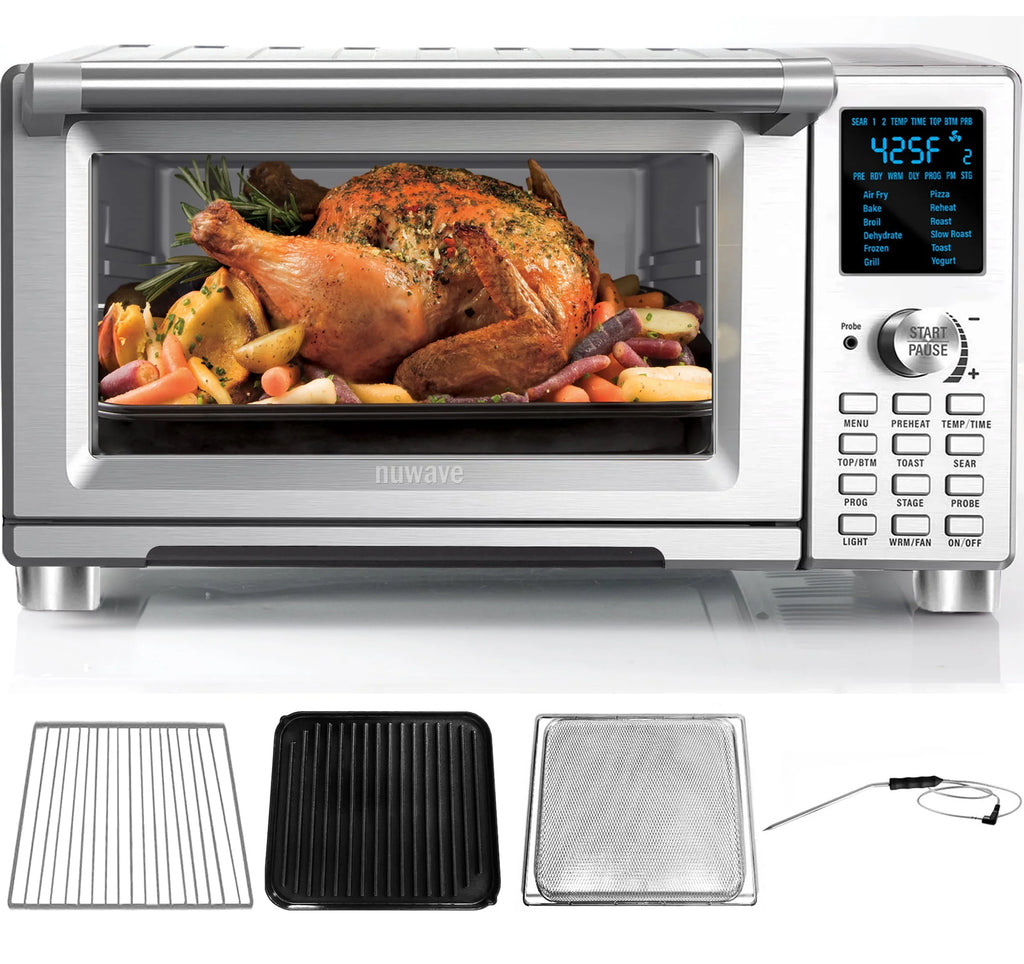 30-Qt 12-in-1 Air Fryer Toaster Oven B667520