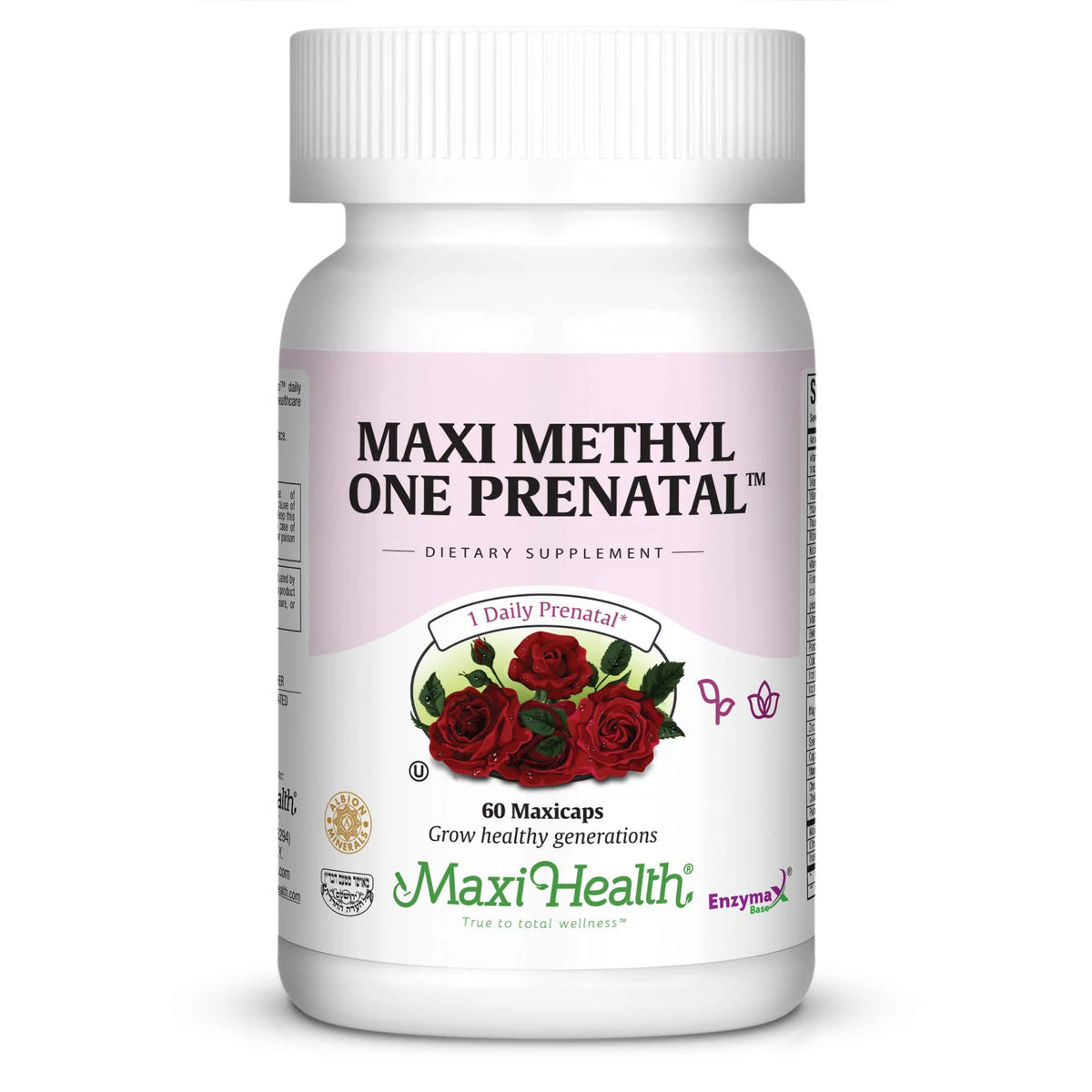 Prenatal Formula with Methylated Folate and Gentle Iron, 60 Count P7200