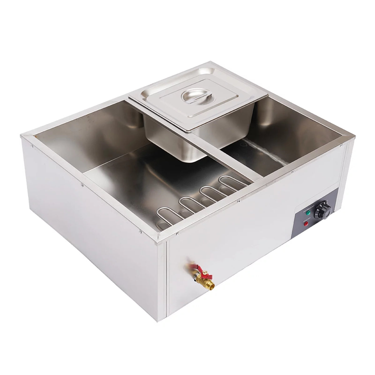 850W 4-Pan Commercial Food Warmer Q5026
