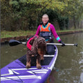 Inflatable Paddle Board 10.6ft Purple I915223