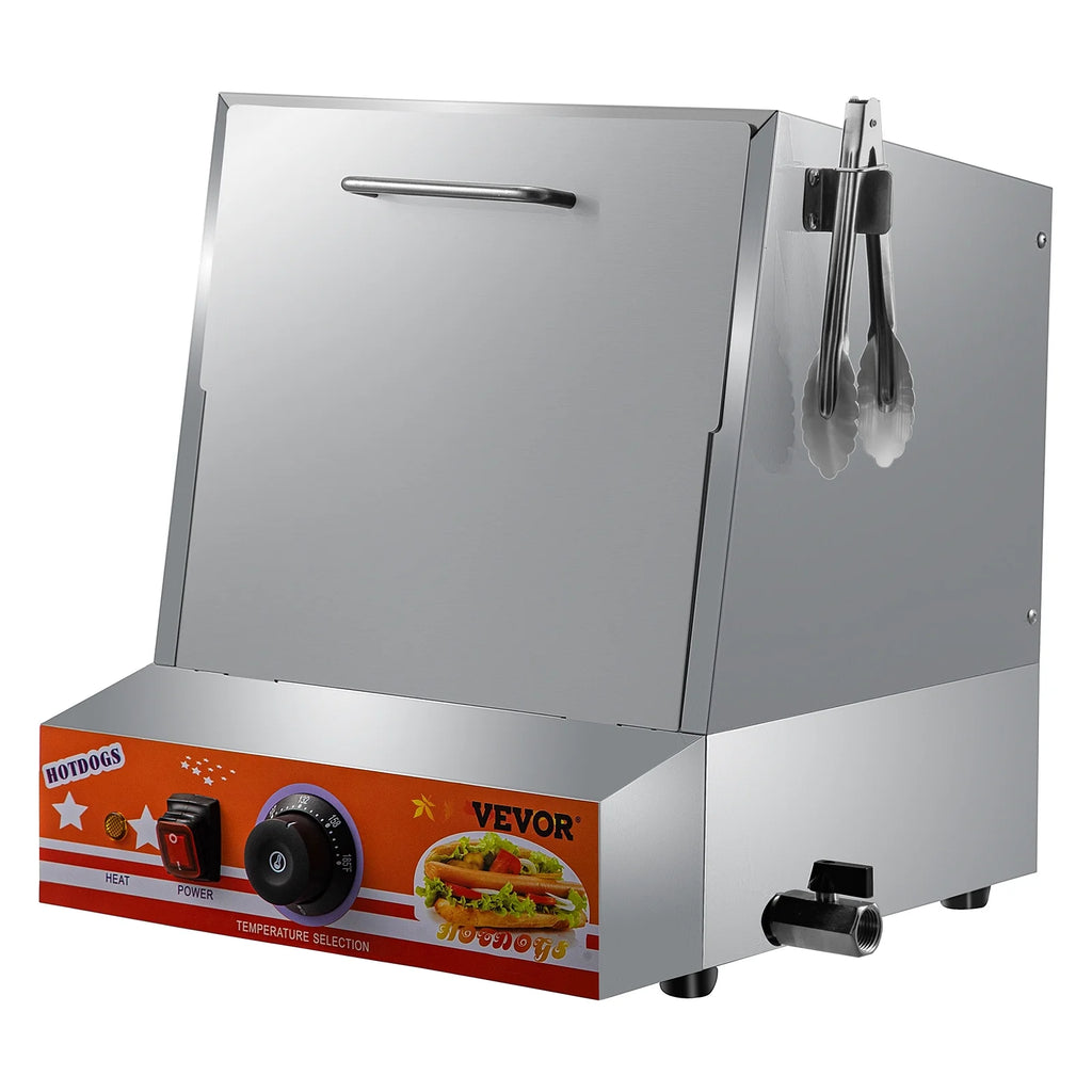 36L Stainless Steel Hot Dog Steamer X531130