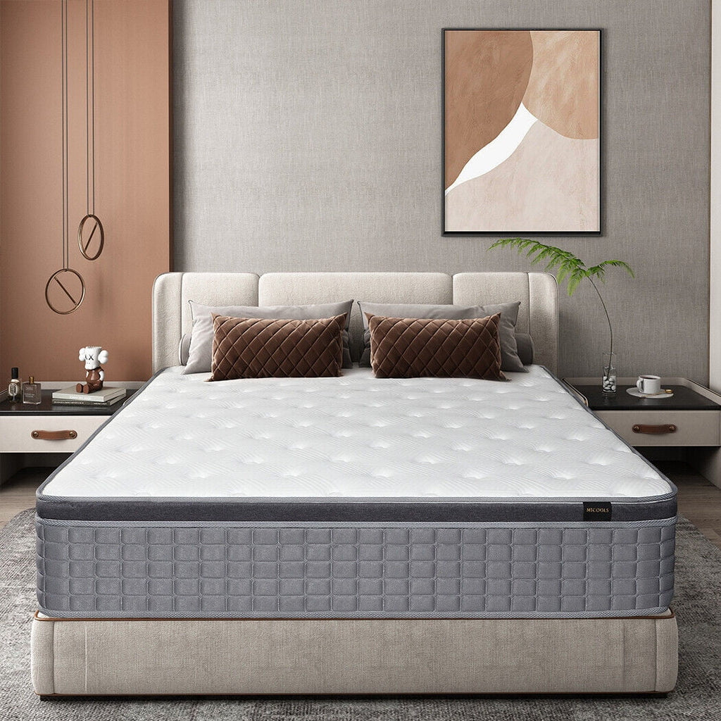 14 Gel Memory Foam Spring Hybrid Mattress Q568781