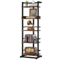 5 Tier Wood Bookcase with Metal Edge Protection Z39980