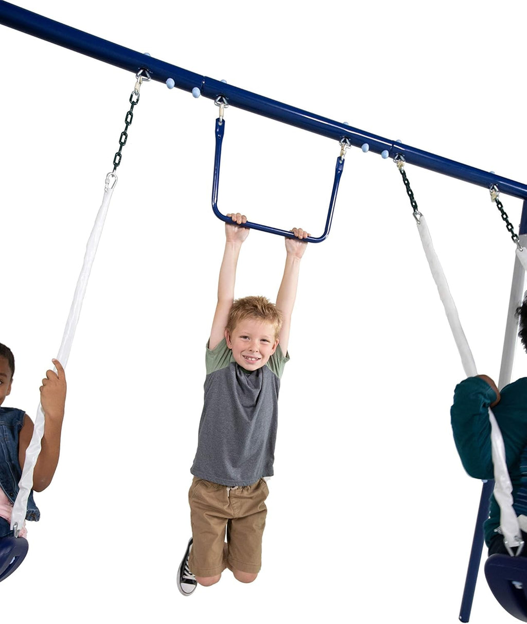 Heavy-Duty Metal Swing Set H529634