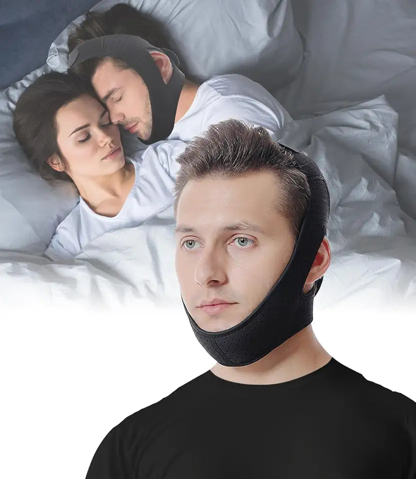 Adjustable Breathable Anti Snoring Chin Strap F335474