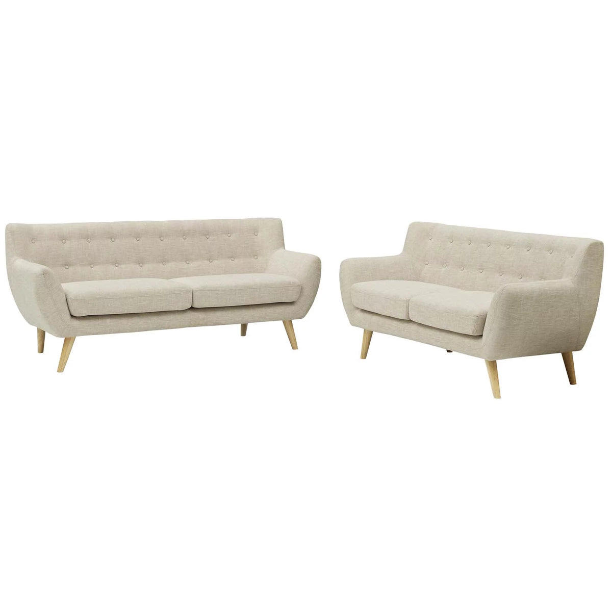 Beige 2 Piece Living Room Set E631003