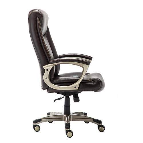 Brown Bonded Leather Big & Tall Executive Office Chair K55551