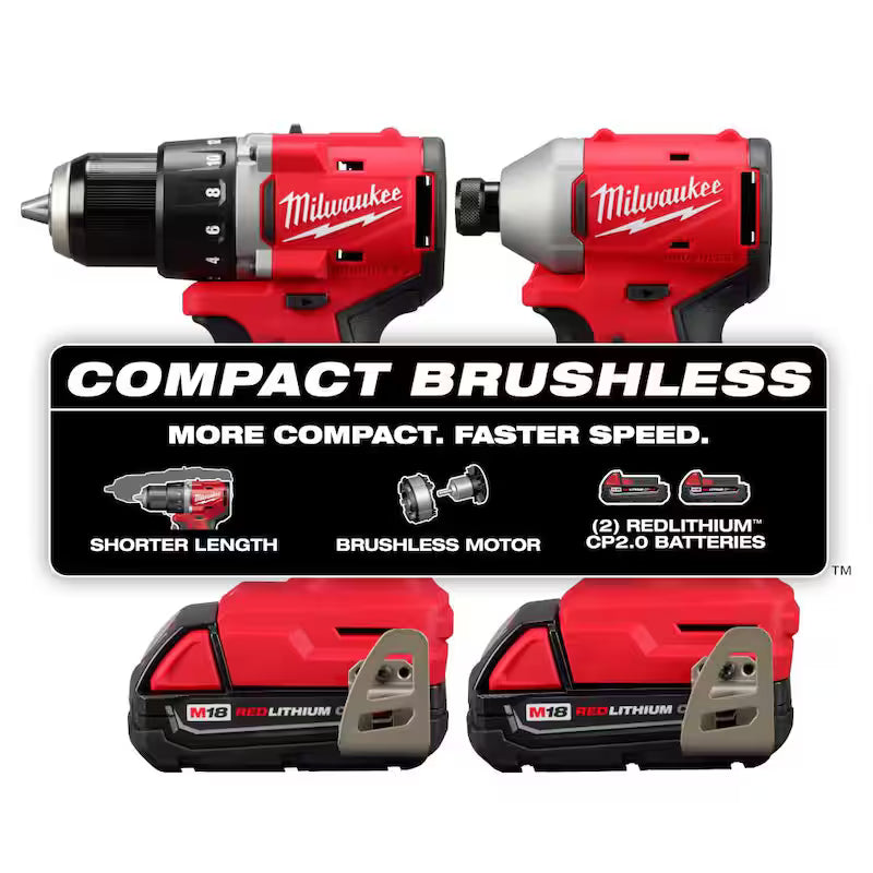 18V Lithium-Ion Brushless Cordless 4-Tool Combo Kit A28521