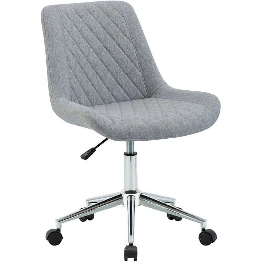 Gray Fabric Low Back Office Chair T11542