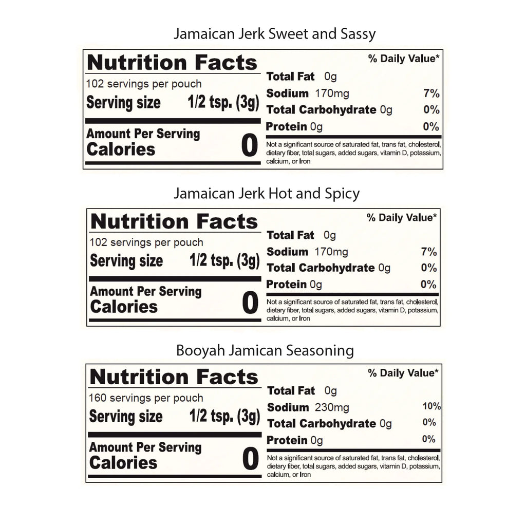 Jamaican Jerk Seasoning Wet Rub Marinade Sauce 3 Pack Z344511