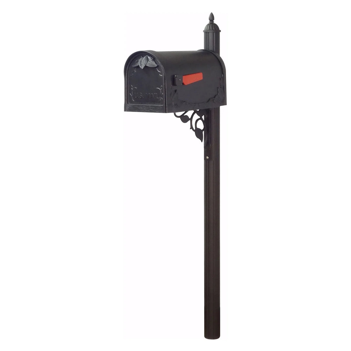 Floral Curbside Mailbox with Mailbox Post M18313