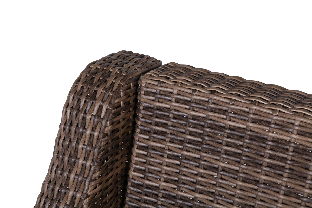 4-Piece Outdoor Conversation Set Brown S442696
