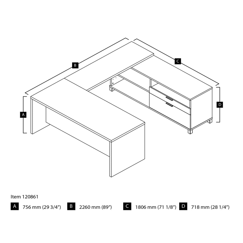 U-Desk J10020