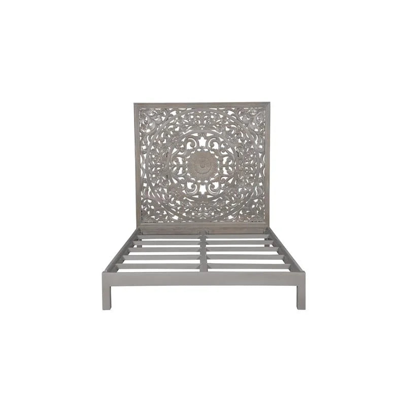 Queen Solid Wood Bed O6474