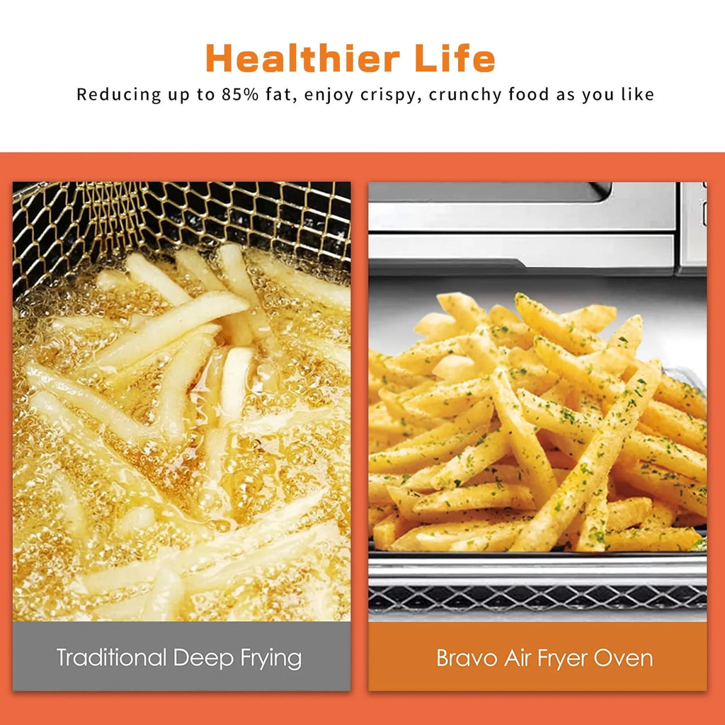 30-Qt 12-in-1 Air Fryer Toaster Oven B667520