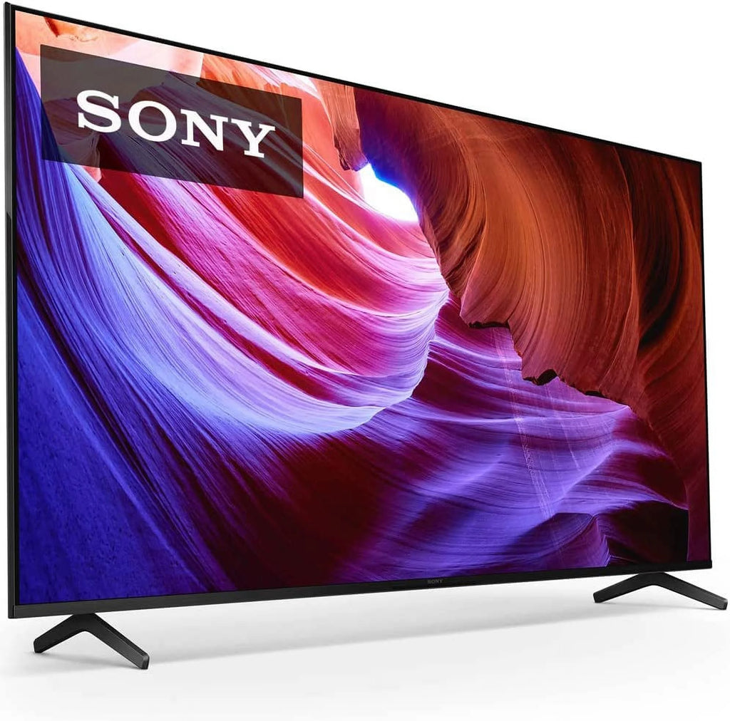 75" 4K HDR LED TV with Soundbar, TV Wall Mount Bracket and 6-Outlet Surge Adapter Q2866