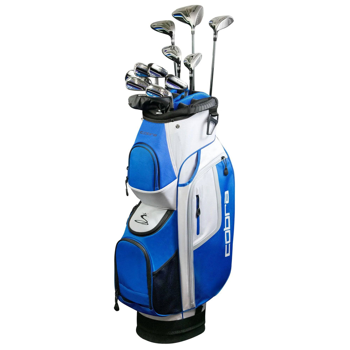 Cobra FLY-XL Complete Set w/ Cart Bag RH Graphite (A) S454