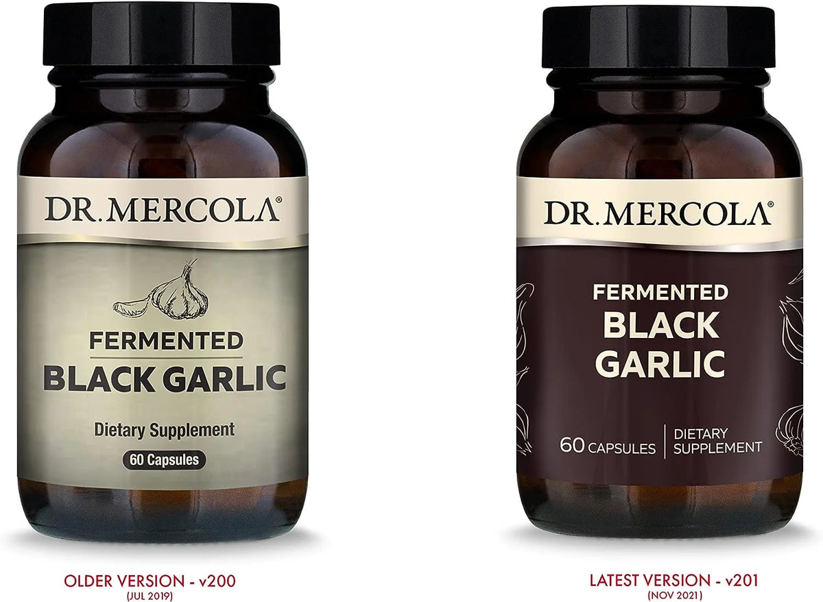 Fermented Black Garlic 60 Capsules Dietary Supplement Y926917