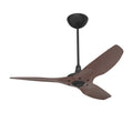 52 Ceiling Fan with Cocoa Bamboo Blades and Black Finish T35561