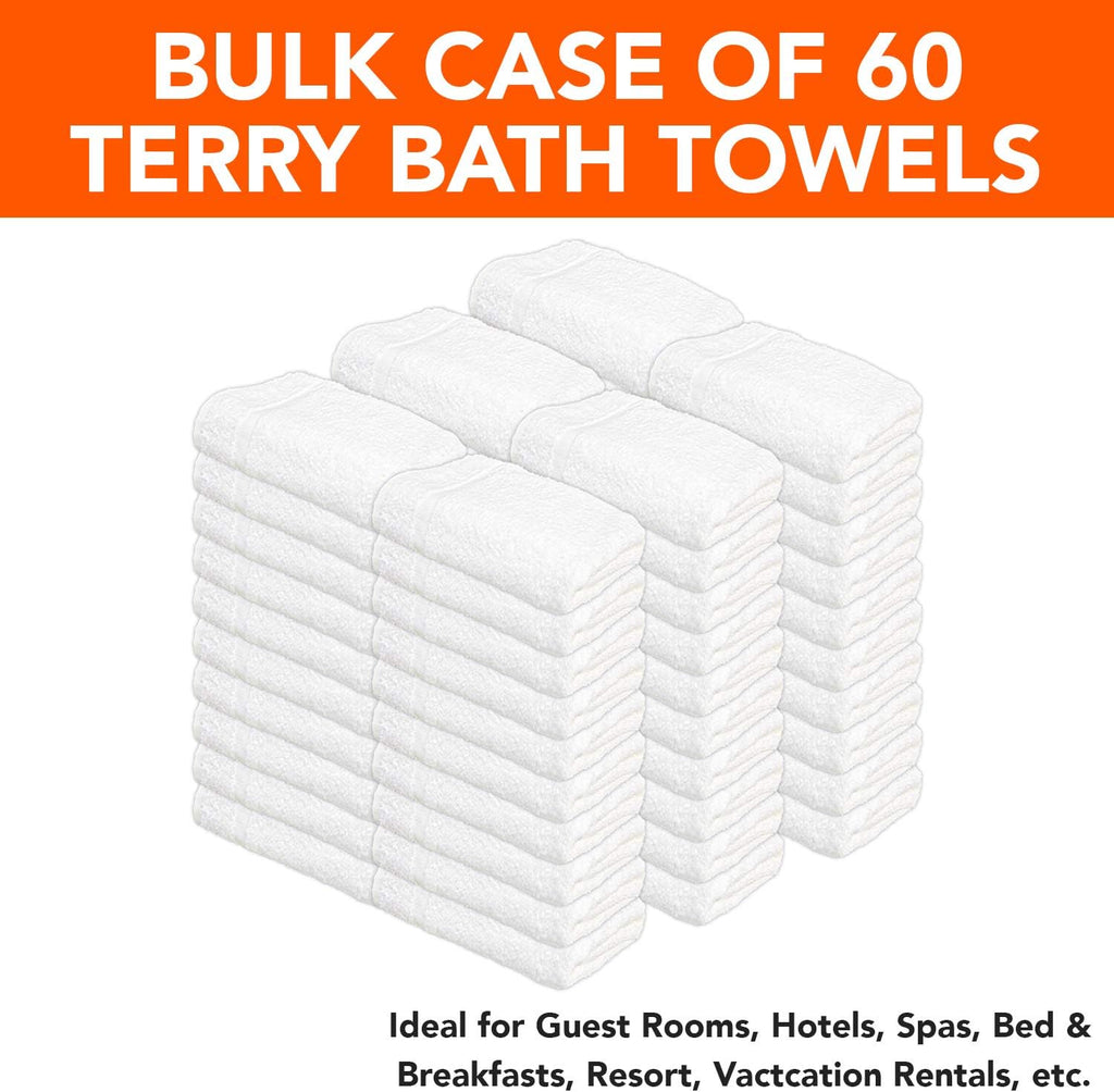 Bath Towels 24x50 60 Bulk Case Pack D13549