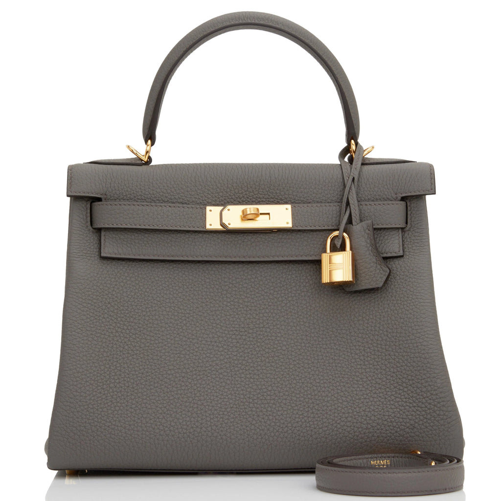 Etain Togo Leather Handbag X6054
