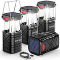 4 Pack Rechargeable Solar LED Camping Lantern C85163