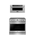 36 Gas Range and Microwave N8825