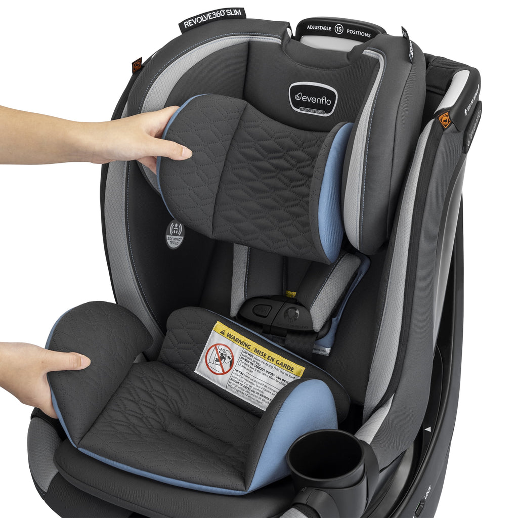2-in-1 Rotational Car Seat with Quick Clean Cover Y42550