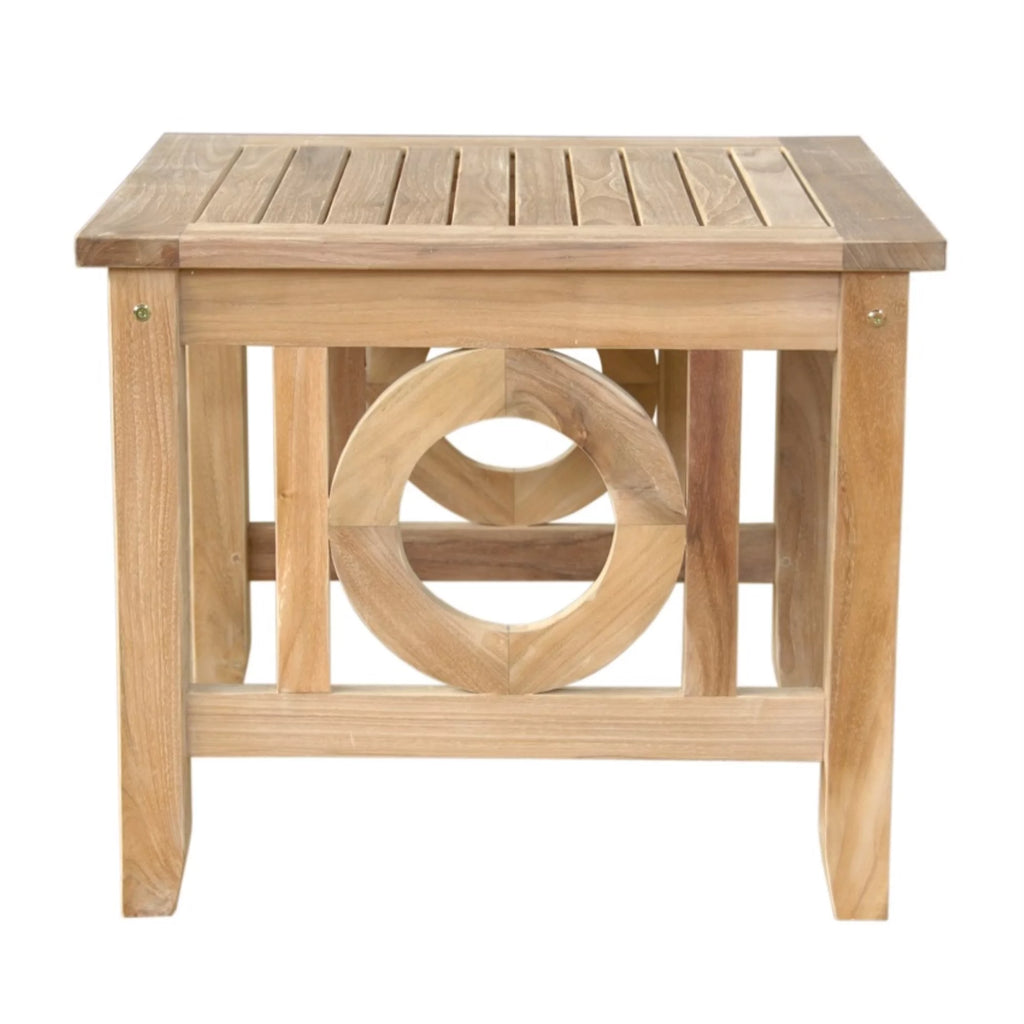 Teak Square Side Table A587956