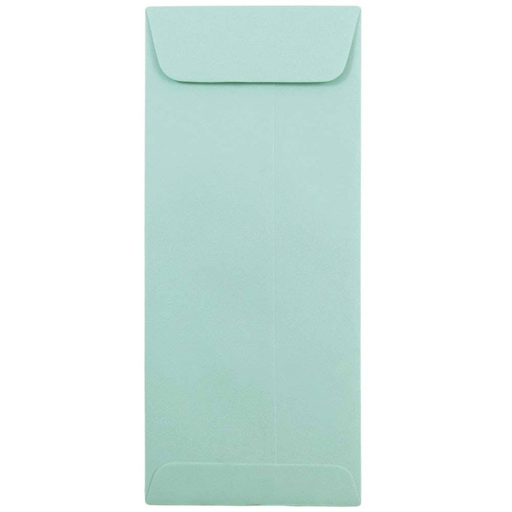 #10 Policy Envelopes, 4 1/8 x 9 1/2, Aqua Blue, 1000/Carton O899797