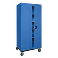 Blue 2 Door Storage Cabinet U30641