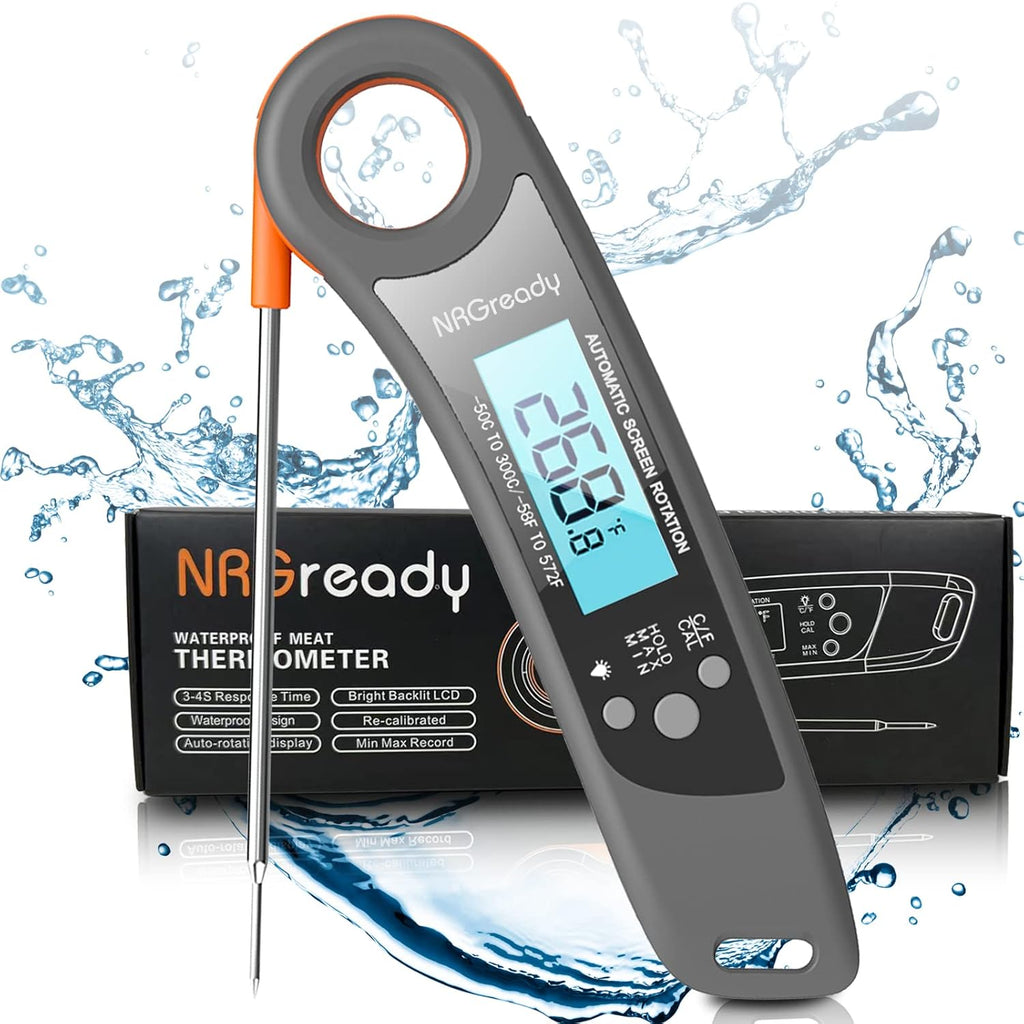 Instant Read Digital Meat Thermometer with Probe Q325172