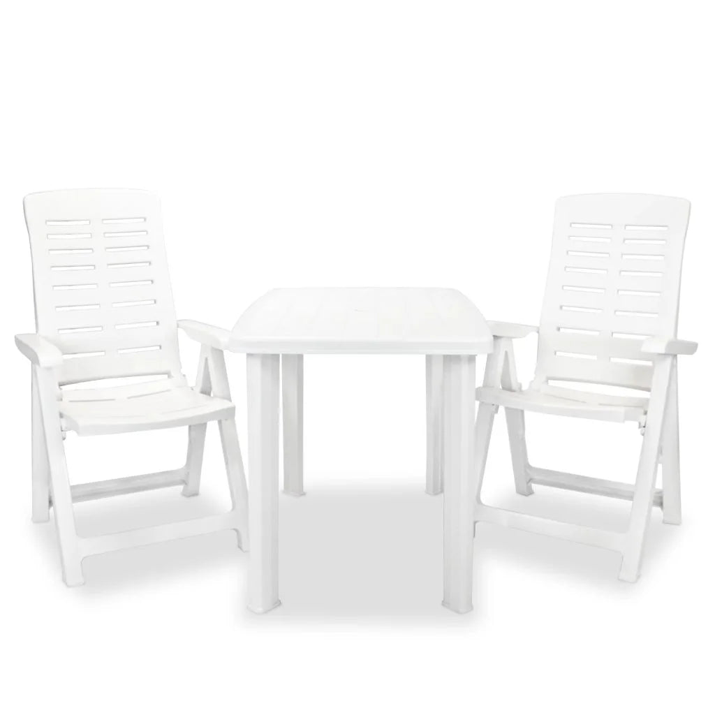 Patio Bistro Set Plastic E77564