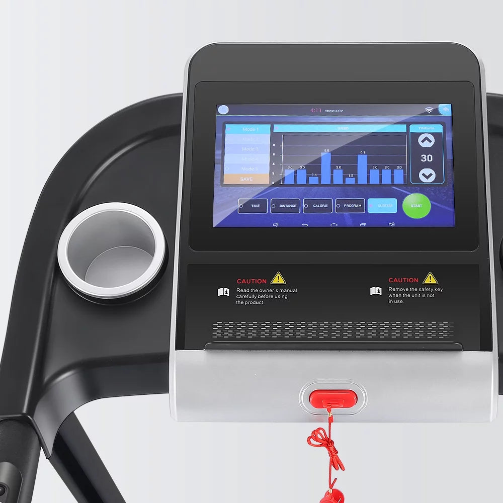 Electric Motorized Treadmill with 3 Incline Levels X11035