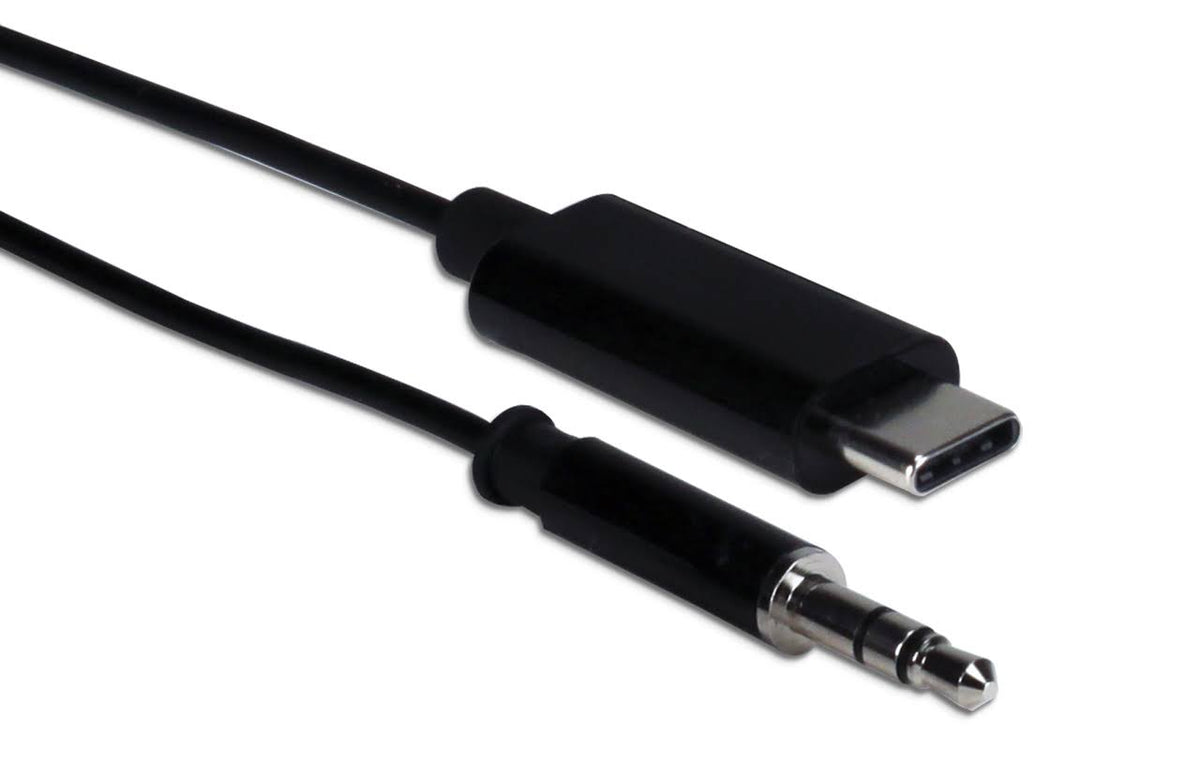 USB-C Male to 3.5mm Male Audio Adapter Cable W7218