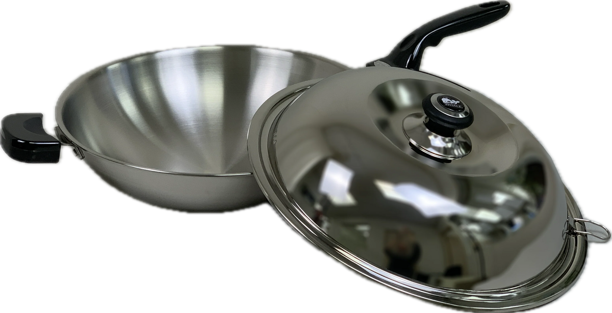 5-layer Stainless Steel Wok 40cm F42445