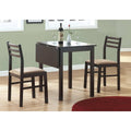 Cappuccino 3 Piece Drop Leaf Dining Set B286