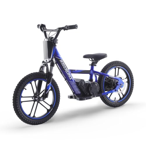 Lightweight 170W Electric Dirt Bike for Kids, Adjustable Seat, 12Inch Off Road Tires, Red Z803