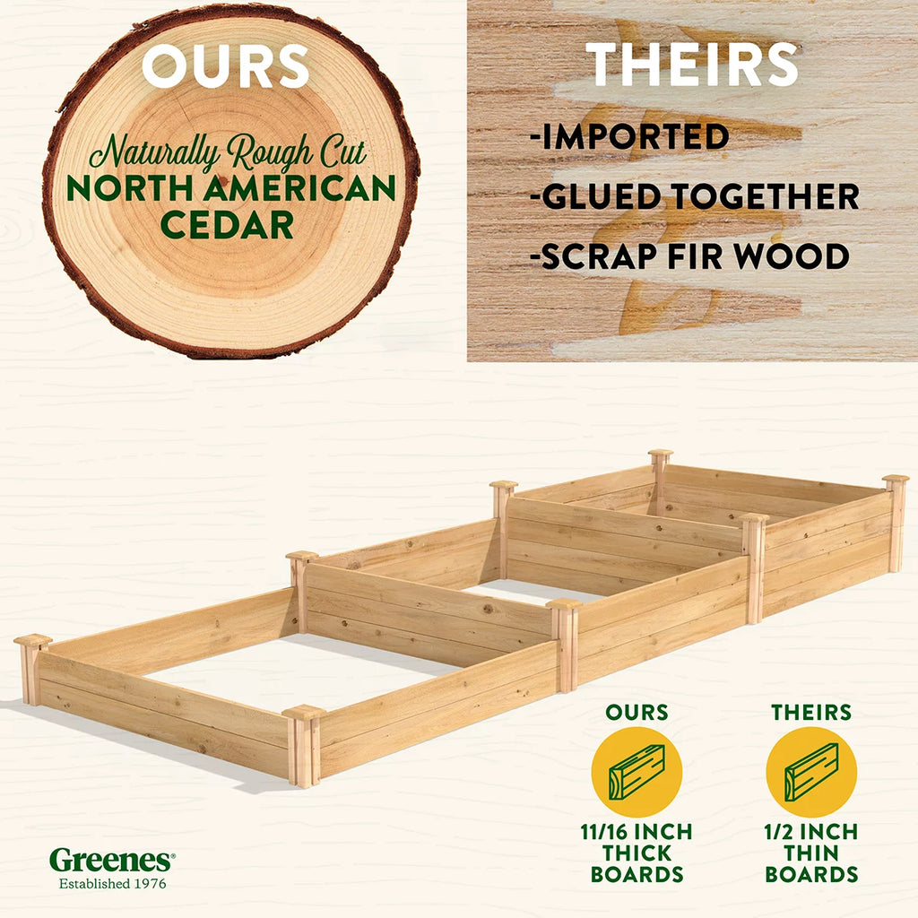 Cedar Raised Garden Bed M428