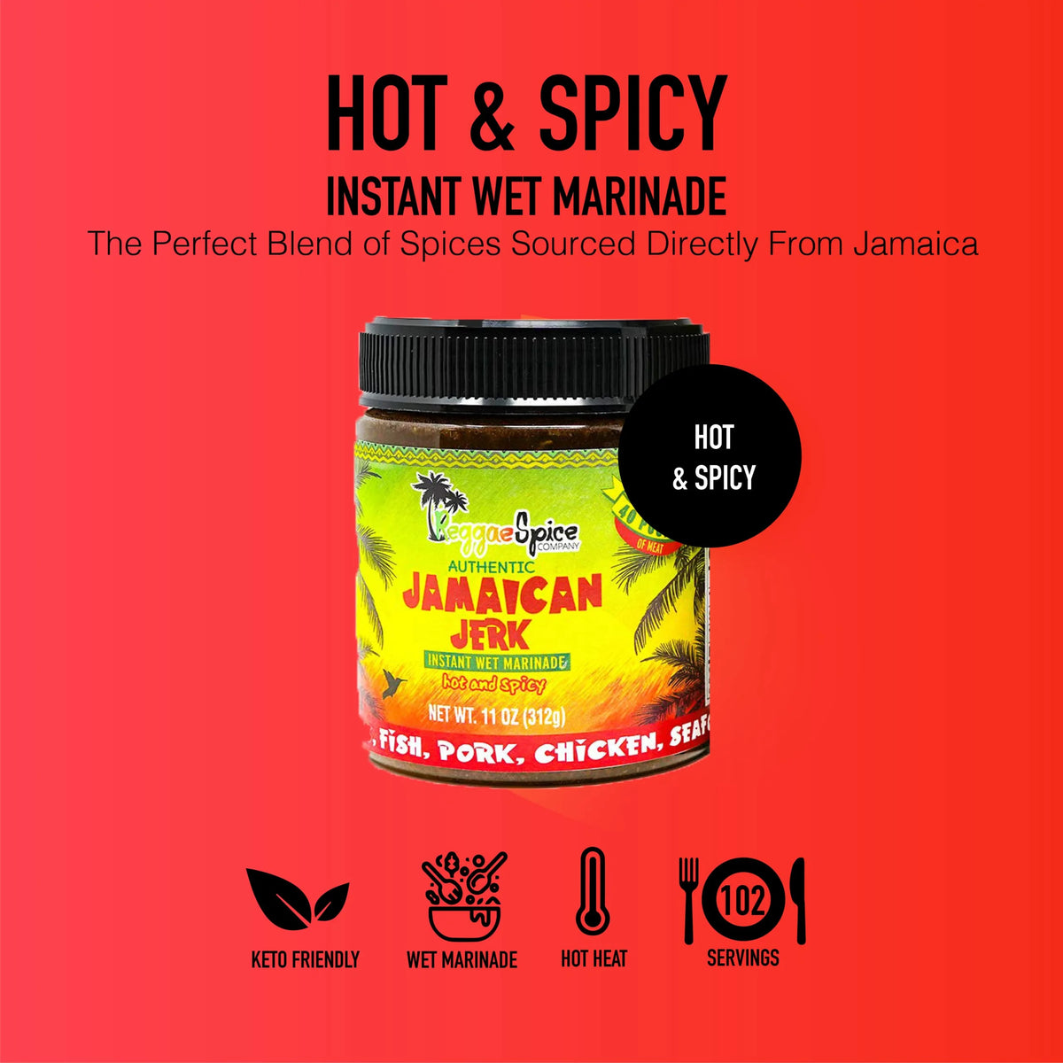 Jamaican Jerk Seasoning Wet Rub Marinade Sauce 3 Pack Z344511