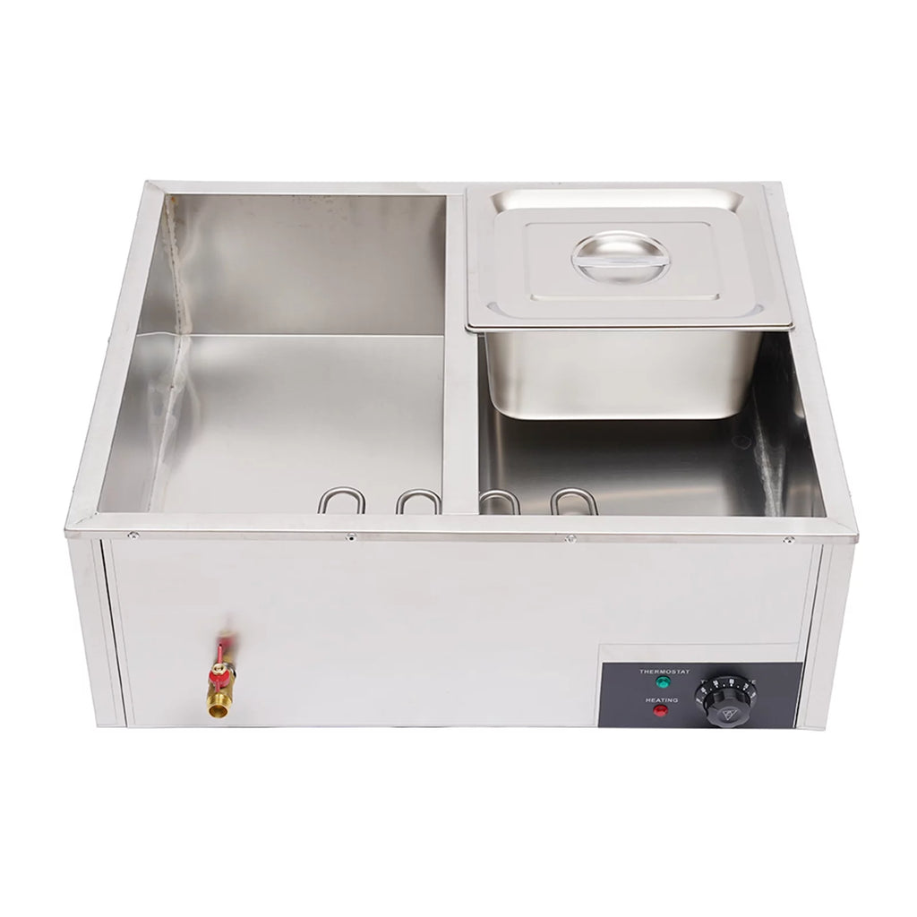 850W 4-Pan Commercial Food Warmer Q5026