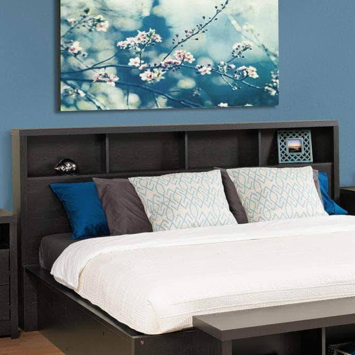 White Double/Queen Headboard C4411