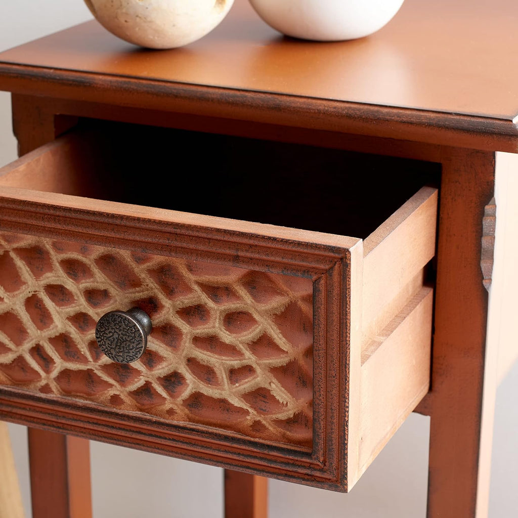 Dark Brown End Table A558931